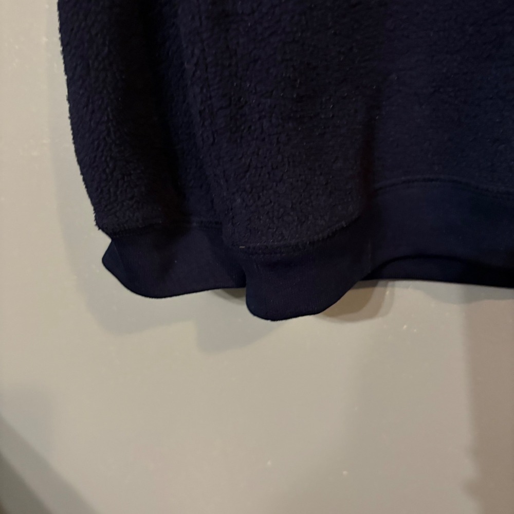 Arizona Jean Co. Navy Blue Fleece Pullover Sweatshirt Sweater (Youth Medium 5/6) - Picture 3 of 5